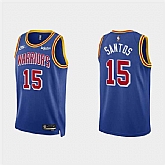 Golden State Warriors #15 Gui Santos 2022 Royal Stitched Basketball Jersey Dzhi,baseball caps,new era cap wholesale,wholesale hats